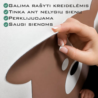 Premium Magnetinė Lenta Vaikams NAMAS