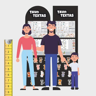 Individualūs magnetiniai tapetai