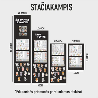Individualūs magnetiniai tapetai