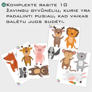 Magnetinė lenta vaikams ARKA